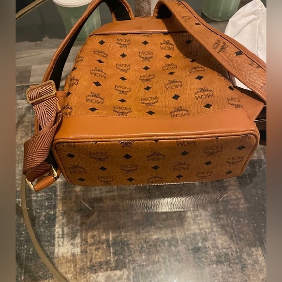 MCM Stark 32 Visetos Backpack - Picture 12 of 14